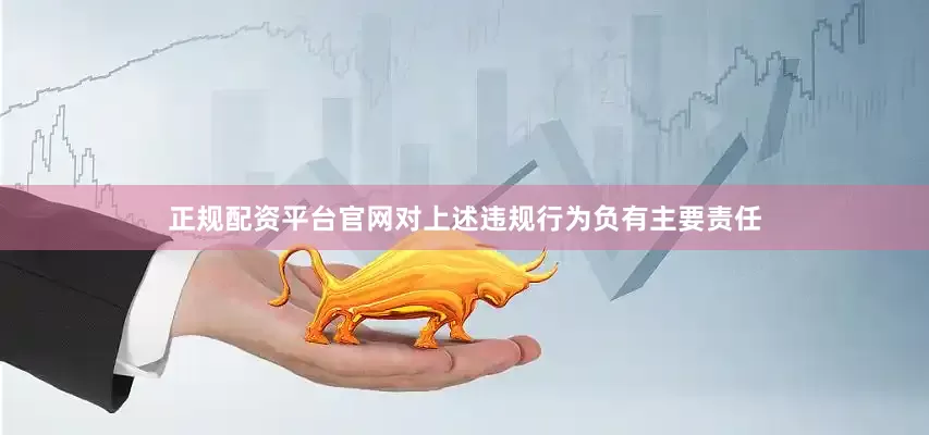 正规配资平台官网对上述违规行为负有主要责任