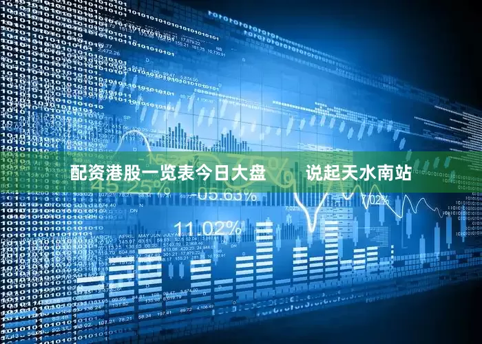 配资港股一览表今日大盘        说起天水南站